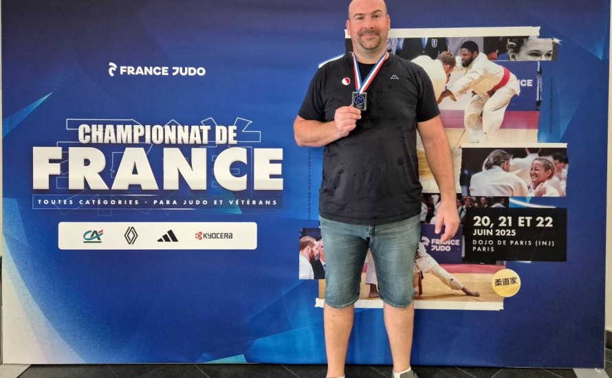22 Juin 2025 : Audric Vice-champion de France Vétéran